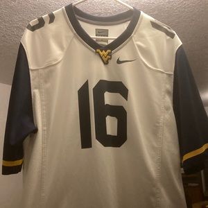 Nike West Virginia college #16 jersey